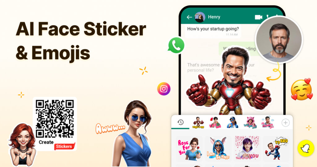 AI Face Sticker Emojis: Make Messaging Fun and Unique