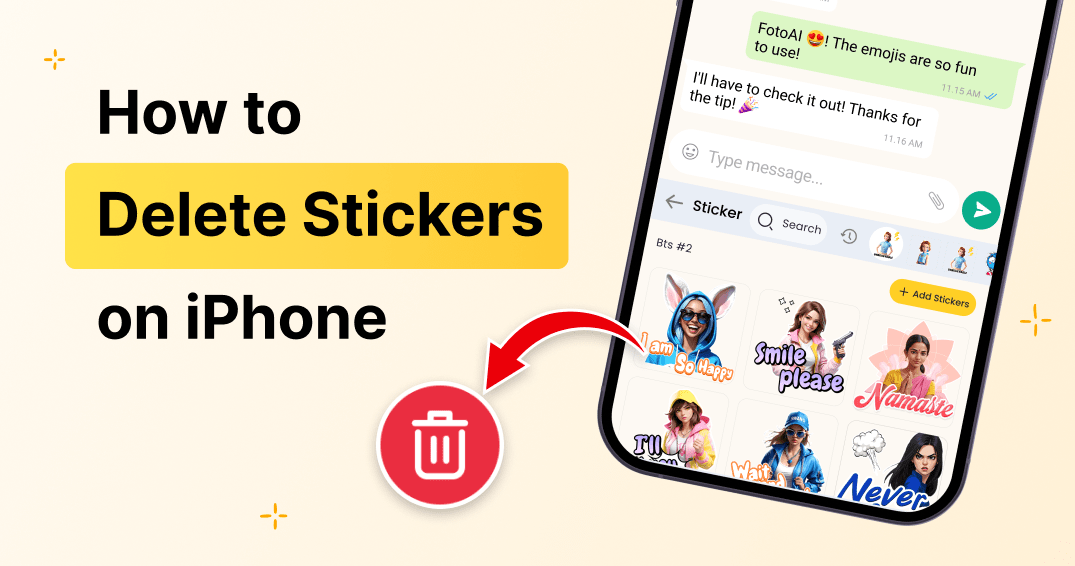 How to Delete Stickers on iPhone