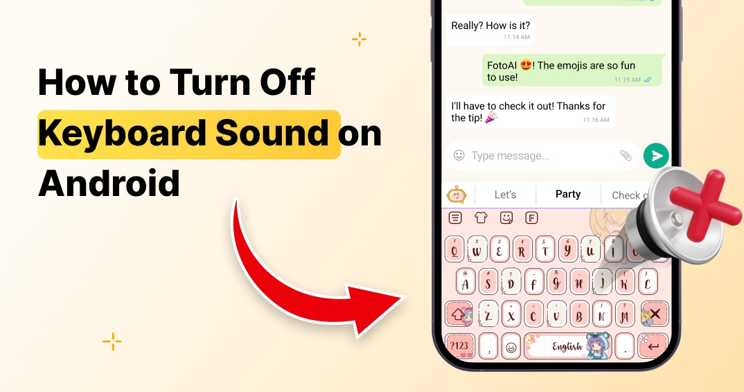 How to Turn Off Keyboard Sound on Android