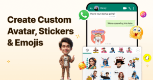 how to create custom avatar, stickers & emoji